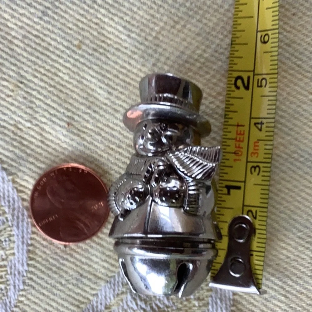 Snowman Miniature Salt and Pepper Lenox - Picture 4 of 7